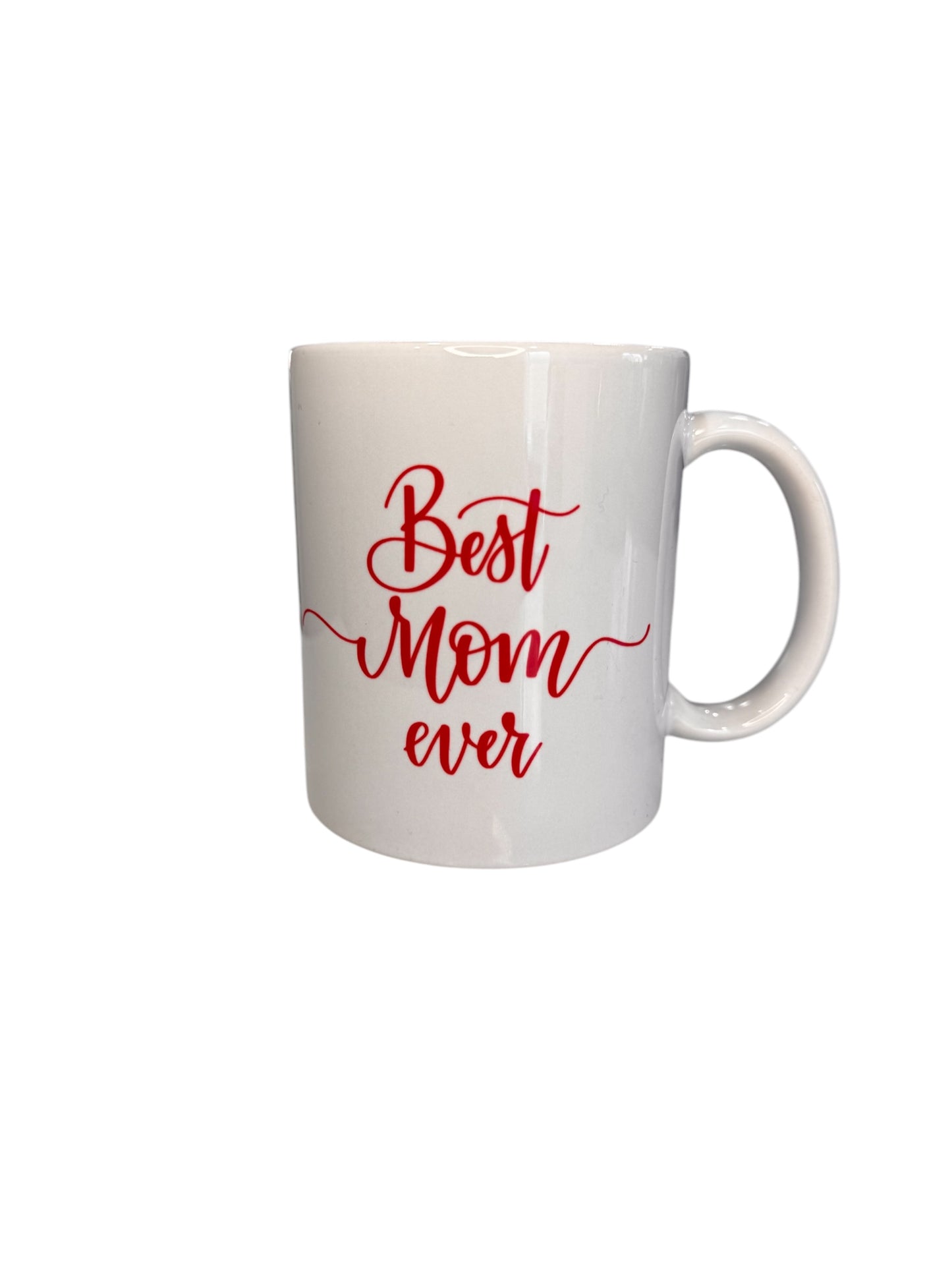 Best Mom Ever Mug – Fueled by Coffee, Powered by Love – 11oz Ceramic Gift for Mom
