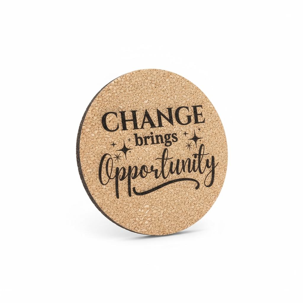 Custom Cork Coaster – Personalized for Branding or Gifts