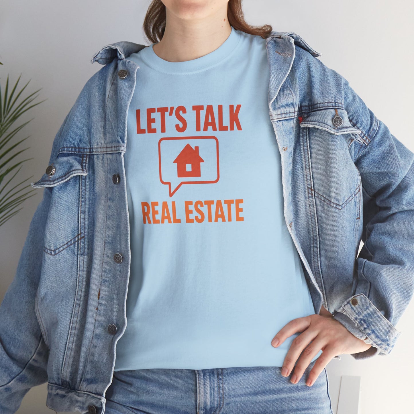 Let’s Talk Real Estate – Unisex Tee for Real Estate Agents