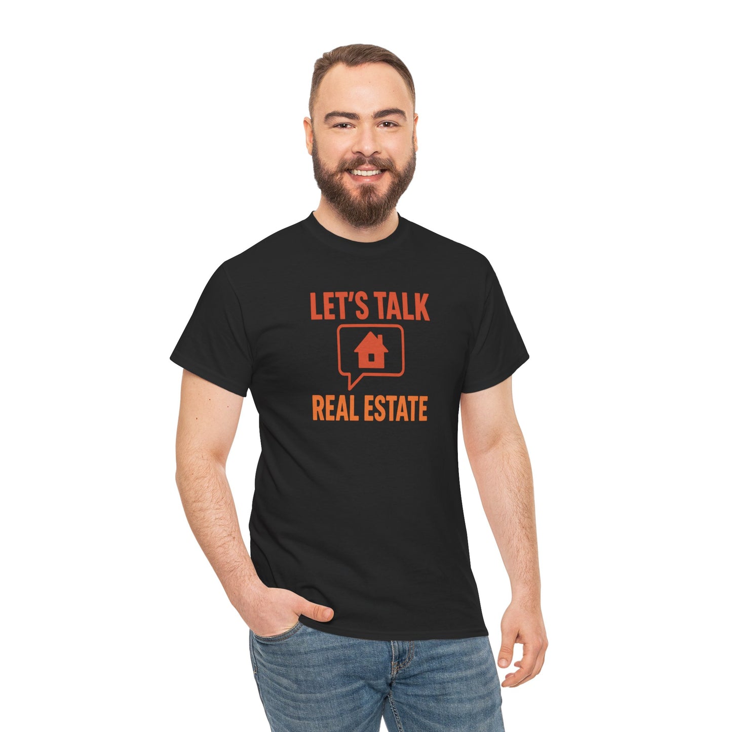 Let’s Talk Real Estate – Unisex Tee for Real Estate Agents