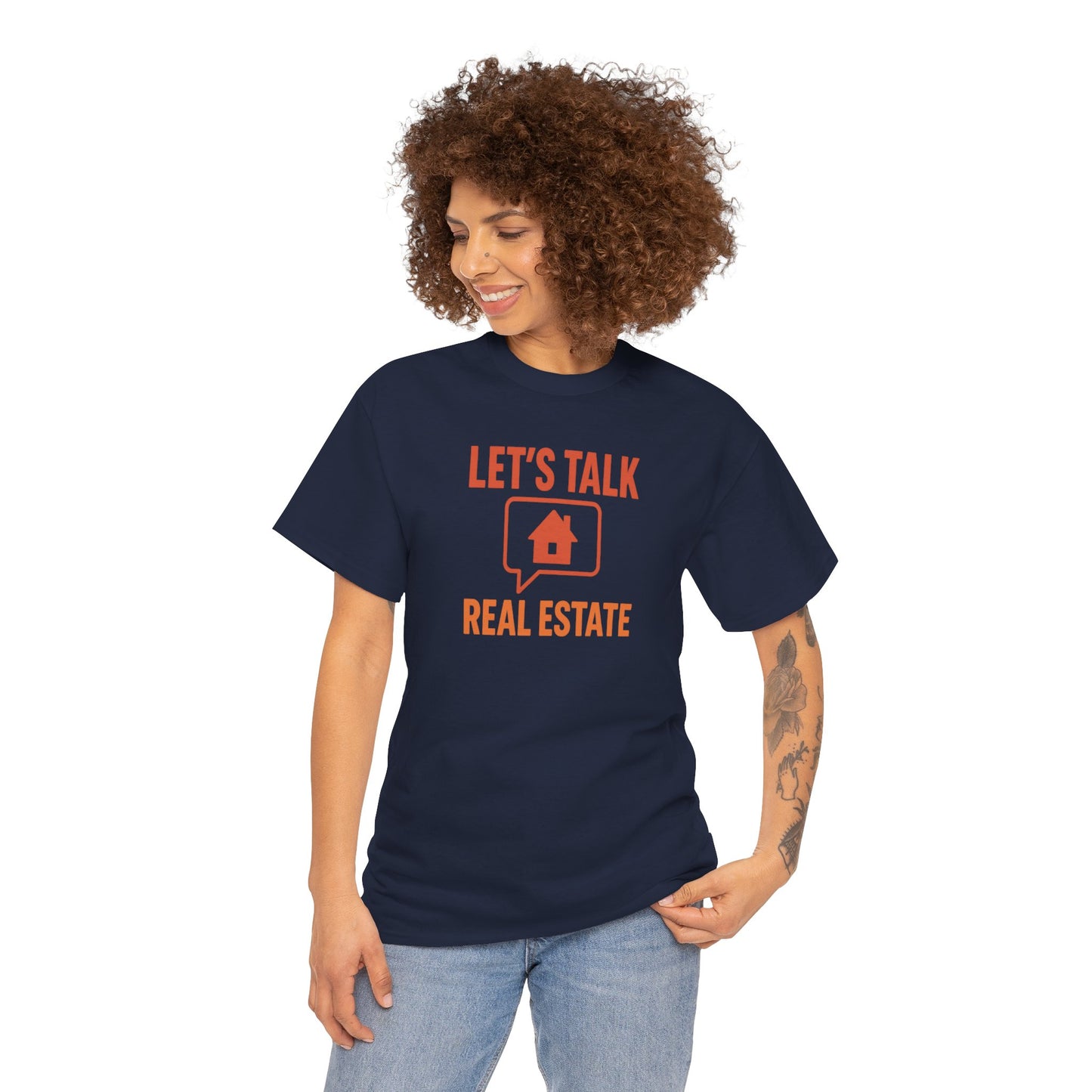 Let’s Talk Real Estate – Unisex Tee for Real Estate Agents
