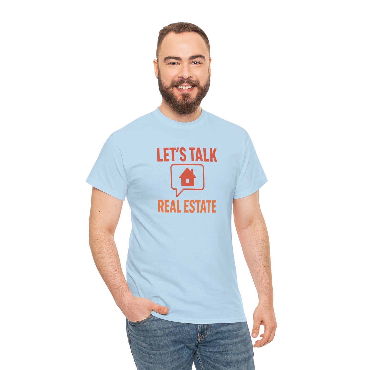 Let’s Talk Real Estate – Unisex Tee for Real Estate Agents