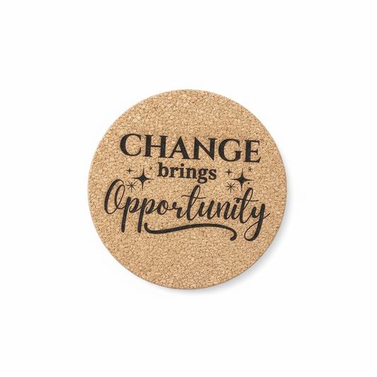 Custom Cork Coaster – Personalized for Branding or Gifts