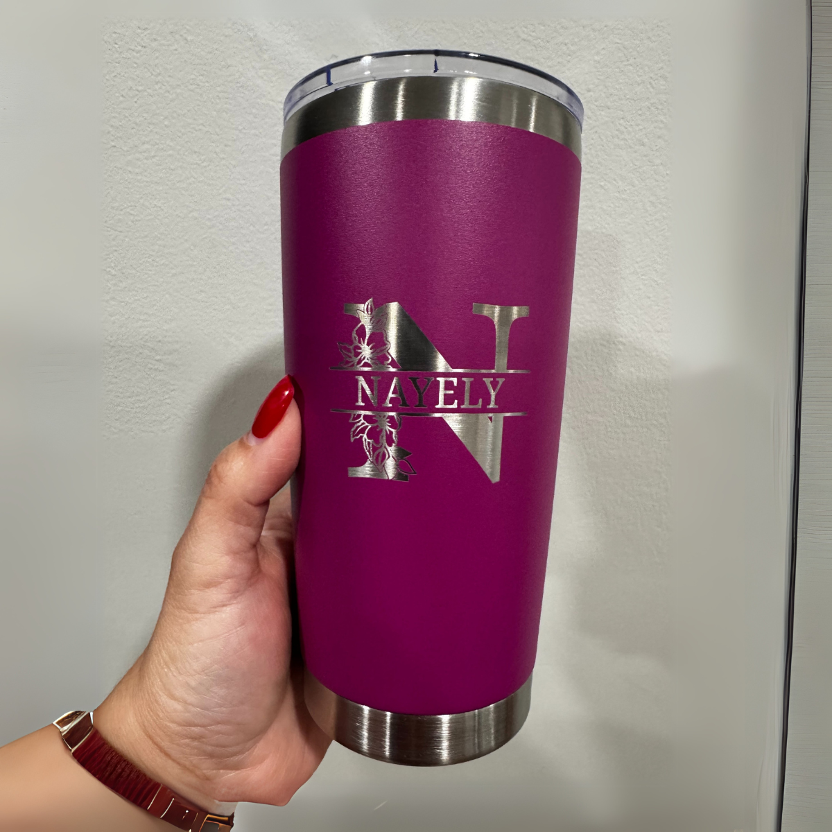 Engraved 20oz Tumbler – Stainless Steel Gift Cup
