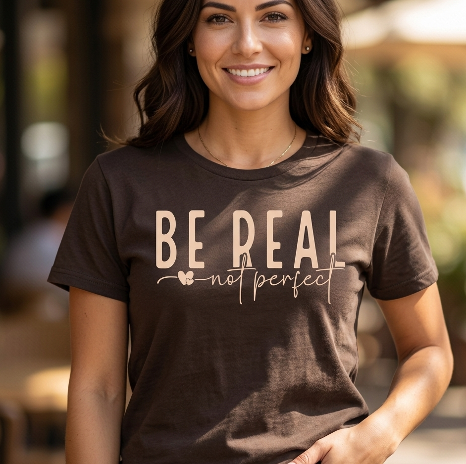 Be Real Not Perfect Tee – The Shirt You’ll Wear on Repeat