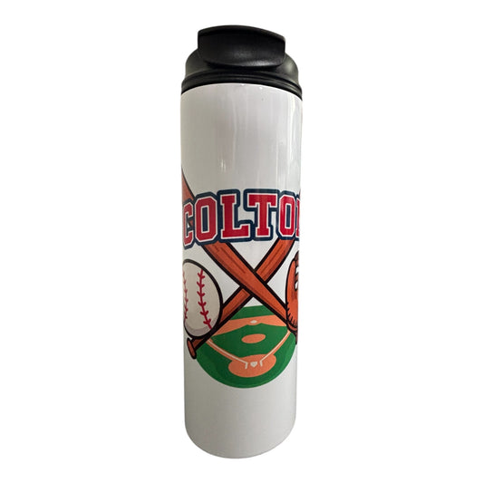 Personalized 20oz Kids Tumbler – Custom Name and Design – Two Lid Options