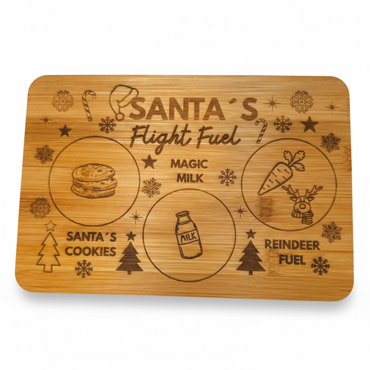 Santa’s Christmas Eve Snack Board – Cookies, Milk & Reindeer Treats