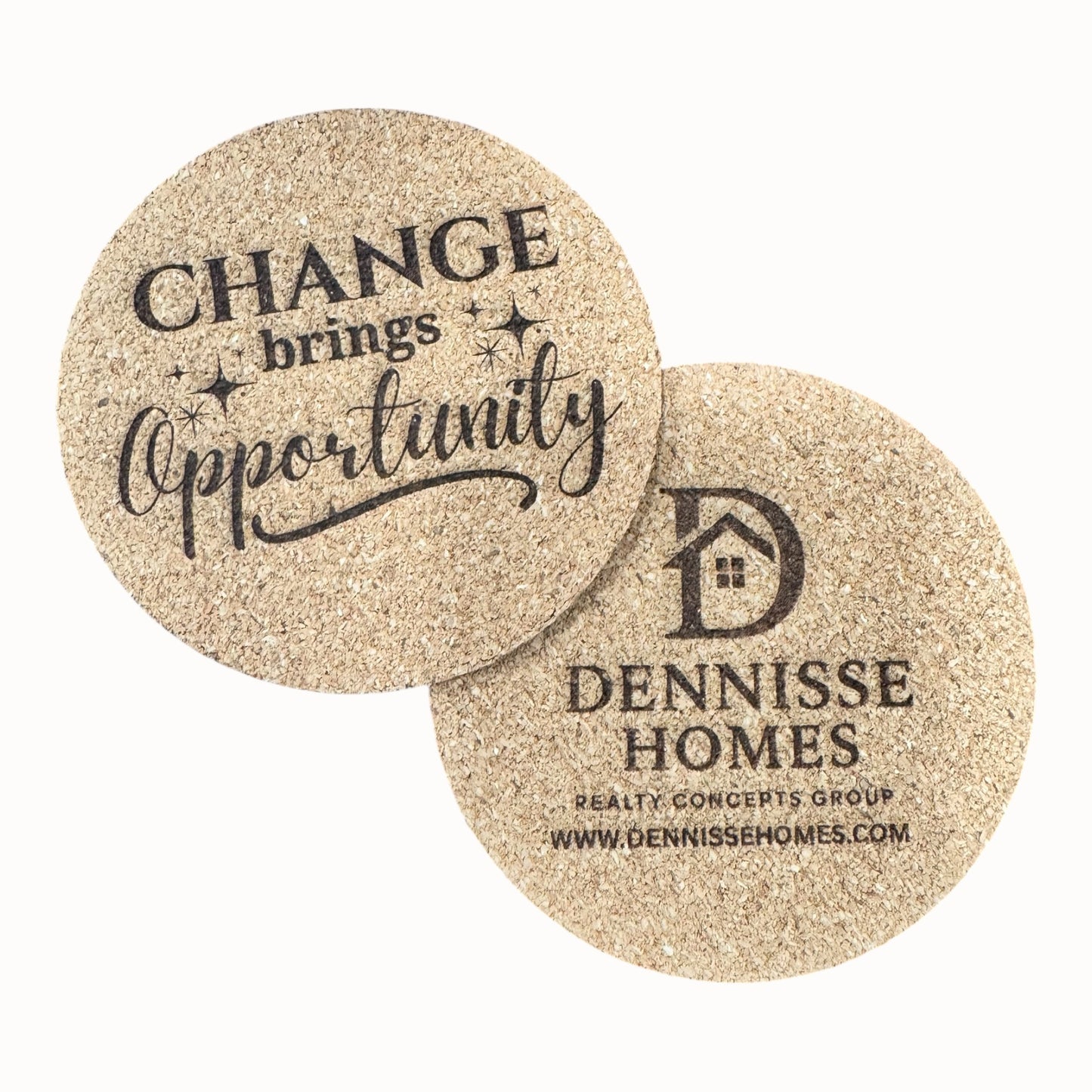 Custom Cork Coaster – Personalized for Branding or Gifts