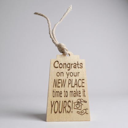 Home Sweet Home Bundle – Personalized Realtor Closing Gift, New Homeowner Gift Set with Engraved Board, 4 Slate Coasters & Frosted Glasses