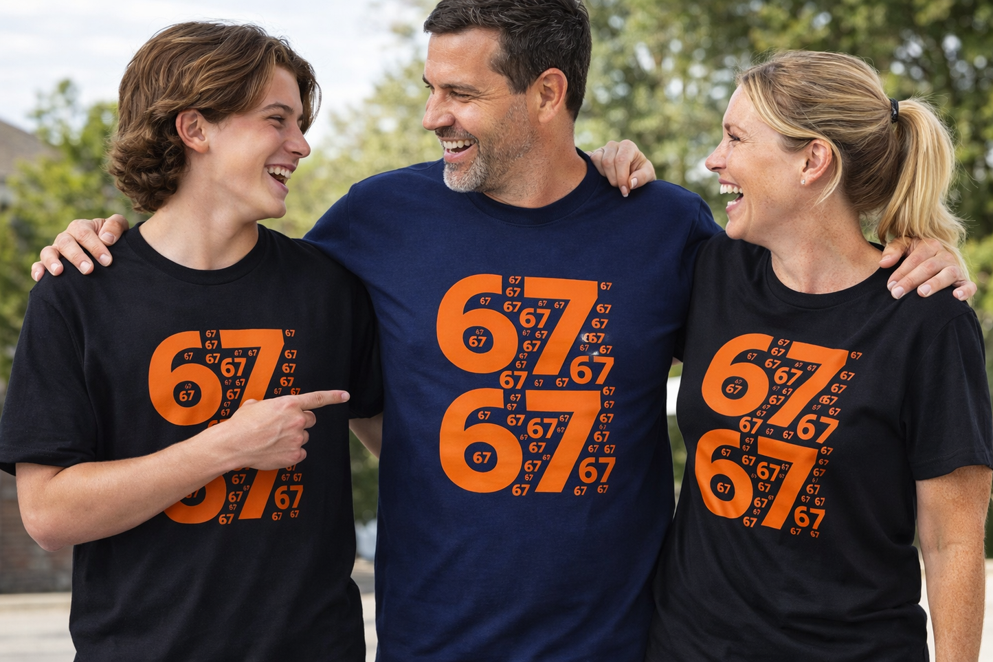 Viral 6 7 Trend T-Shirt – Unisex Graphic Tee (67 Meme Design)