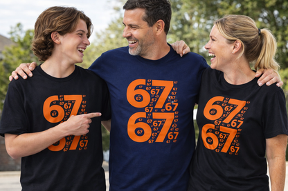 Viral 6 7 Trend T-Shirt – Unisex Graphic Tee (67 Meme Design)