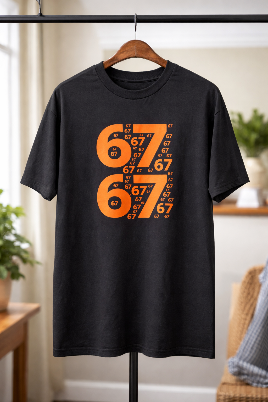 Viral 6 7 Trend T-Shirt – Unisex Graphic Tee (67 Meme Design)