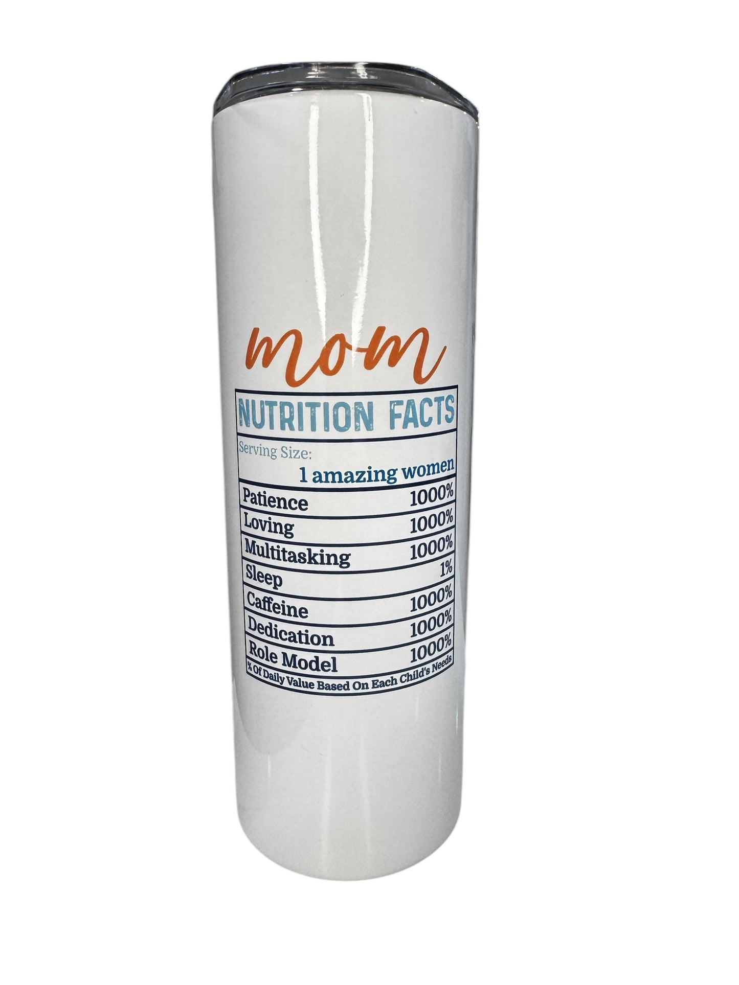 Personalized Mom Tumbler – Fueled by Coffee, Powered by Love – Stainless Steel Insulated Travel Mug – Mother’s Day Gift for Coffee Lovers
