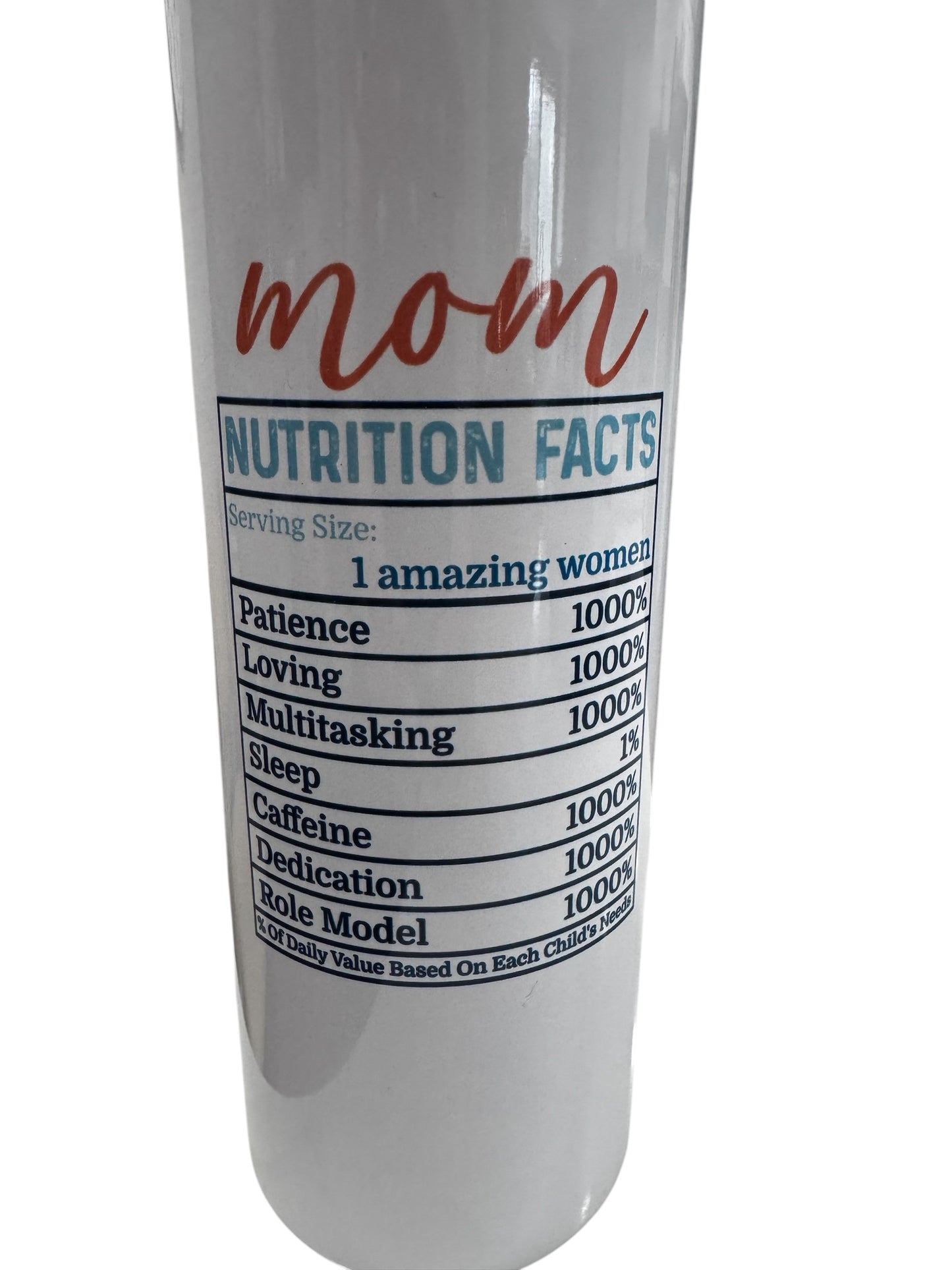 Personalized Mom Tumbler – Fueled by Coffee, Powered by Love – Stainless Steel Insulated Travel Mug – Mother’s Day Gift for Coffee Lovers